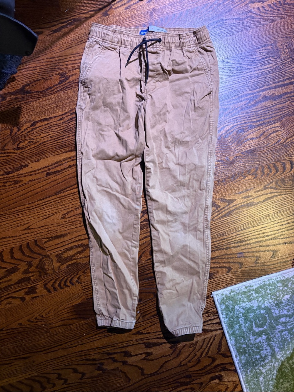 Old Navy Men's Tan Drawstring Joggers